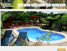 Tablet Screenshot of oliviers-ornements.com